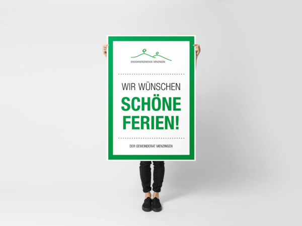 Poster Gemeinde Menzingen